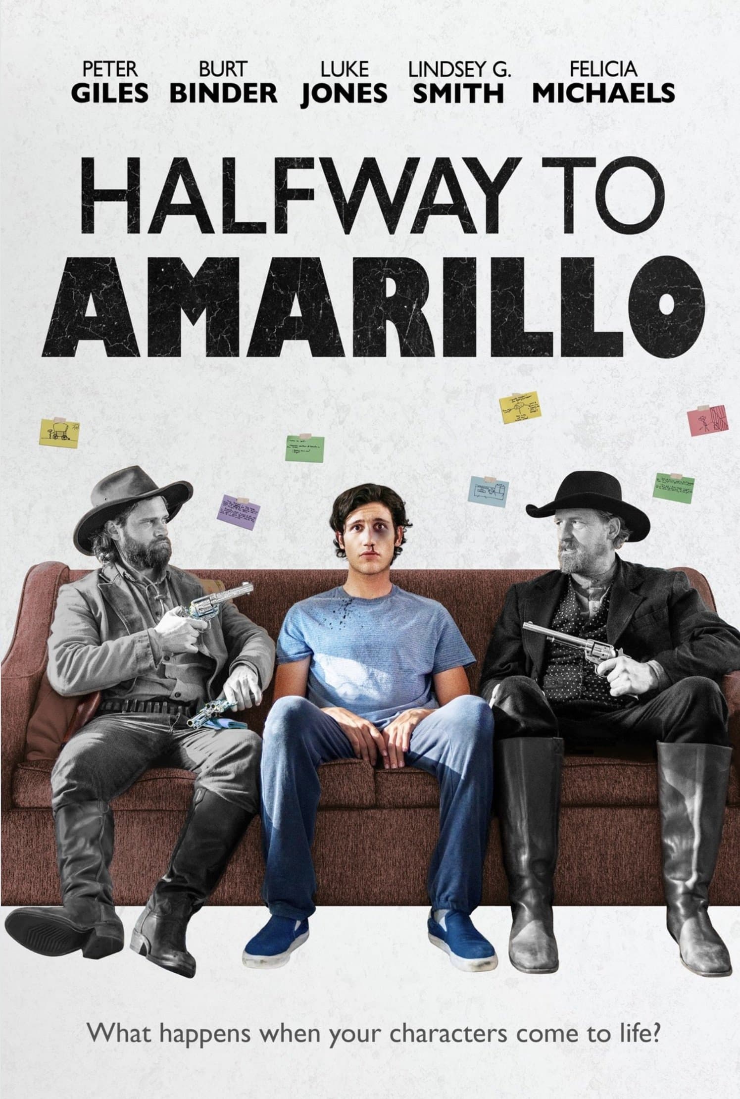 Poster Halfway to Amarillo