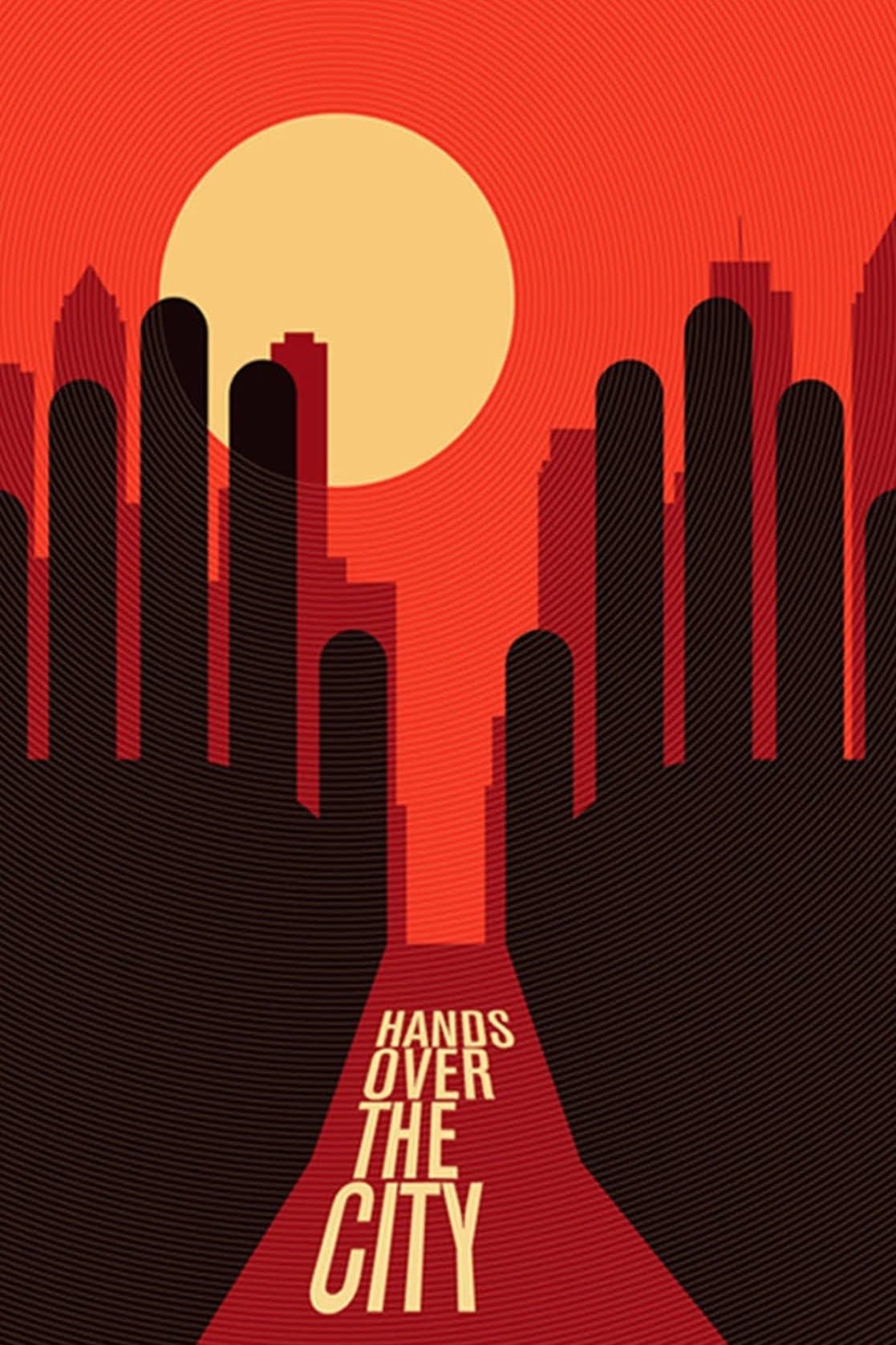 Poster Hands Over the City