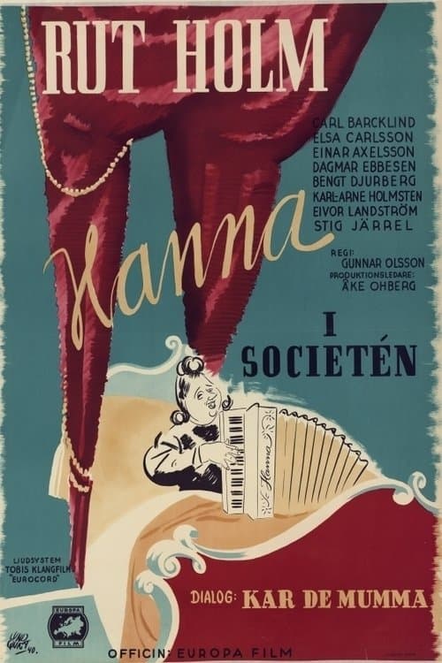 Poster Hanna in High Society