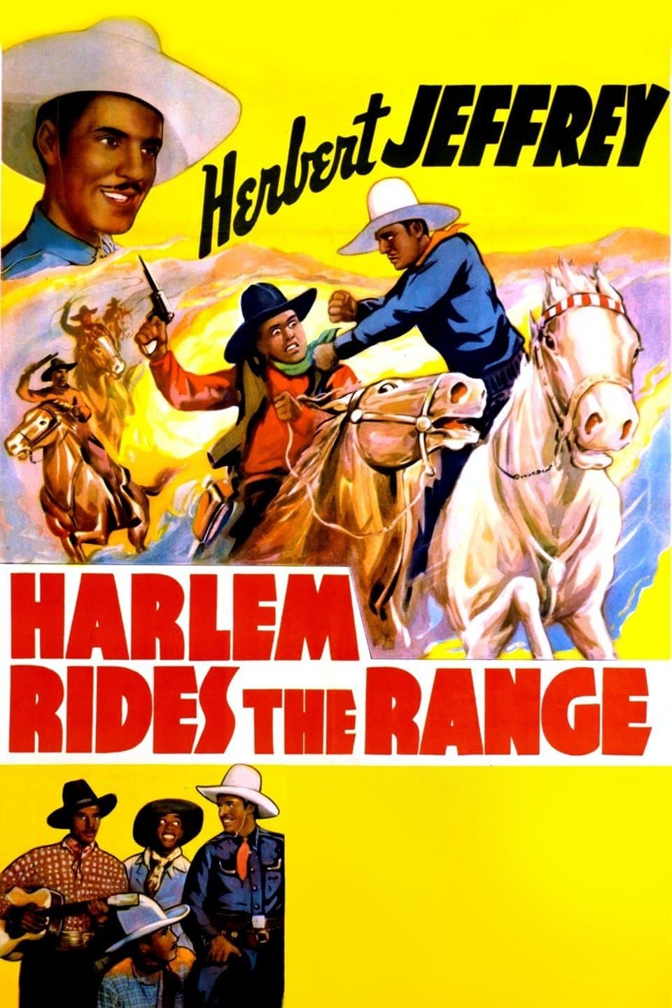 Poster Harlem Rides the Range