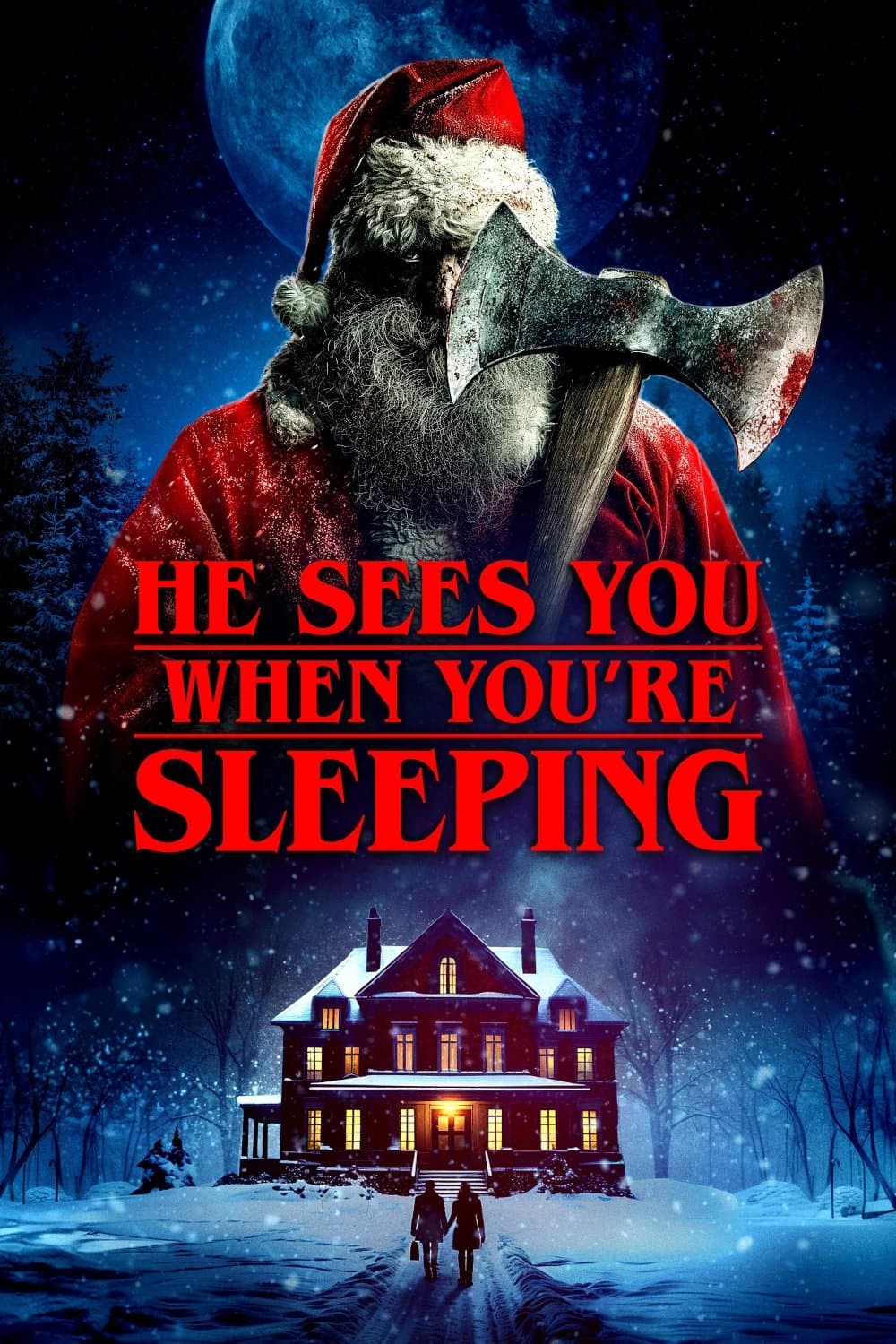 Poster He Sees You When You're Sleeping