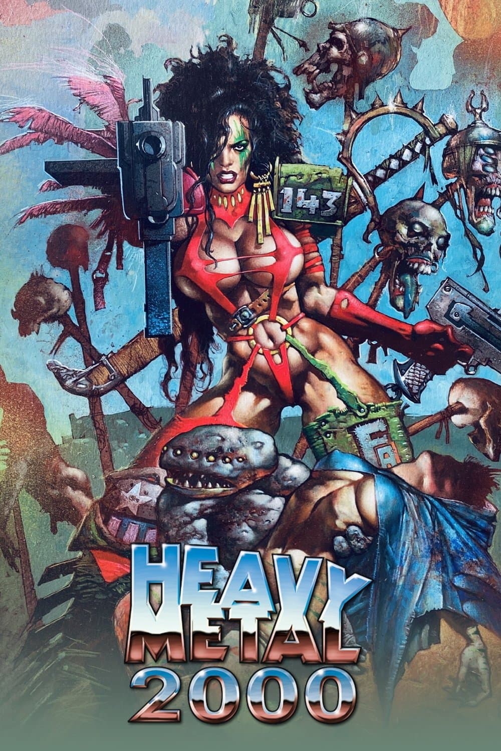Poster Heavy Metal 2000