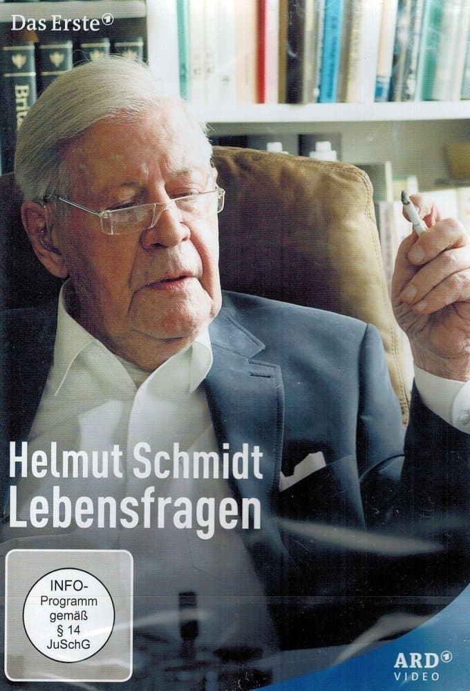 Poster Helmut Schmidt - Questions of life