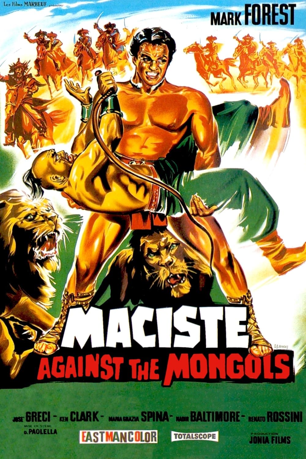 Poster Hercules Against the Mongols