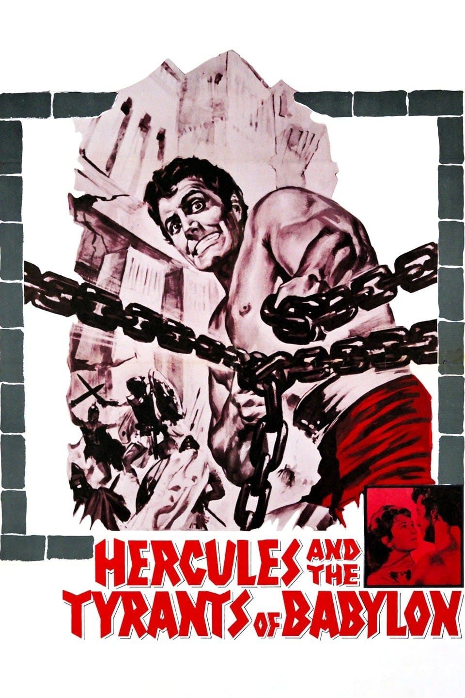 Poster Hercules and the Tyrants of Babylon