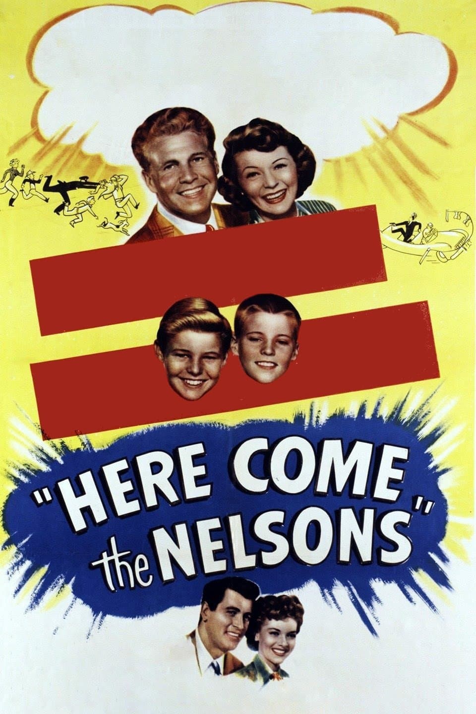 Poster Here Come the Nelsons