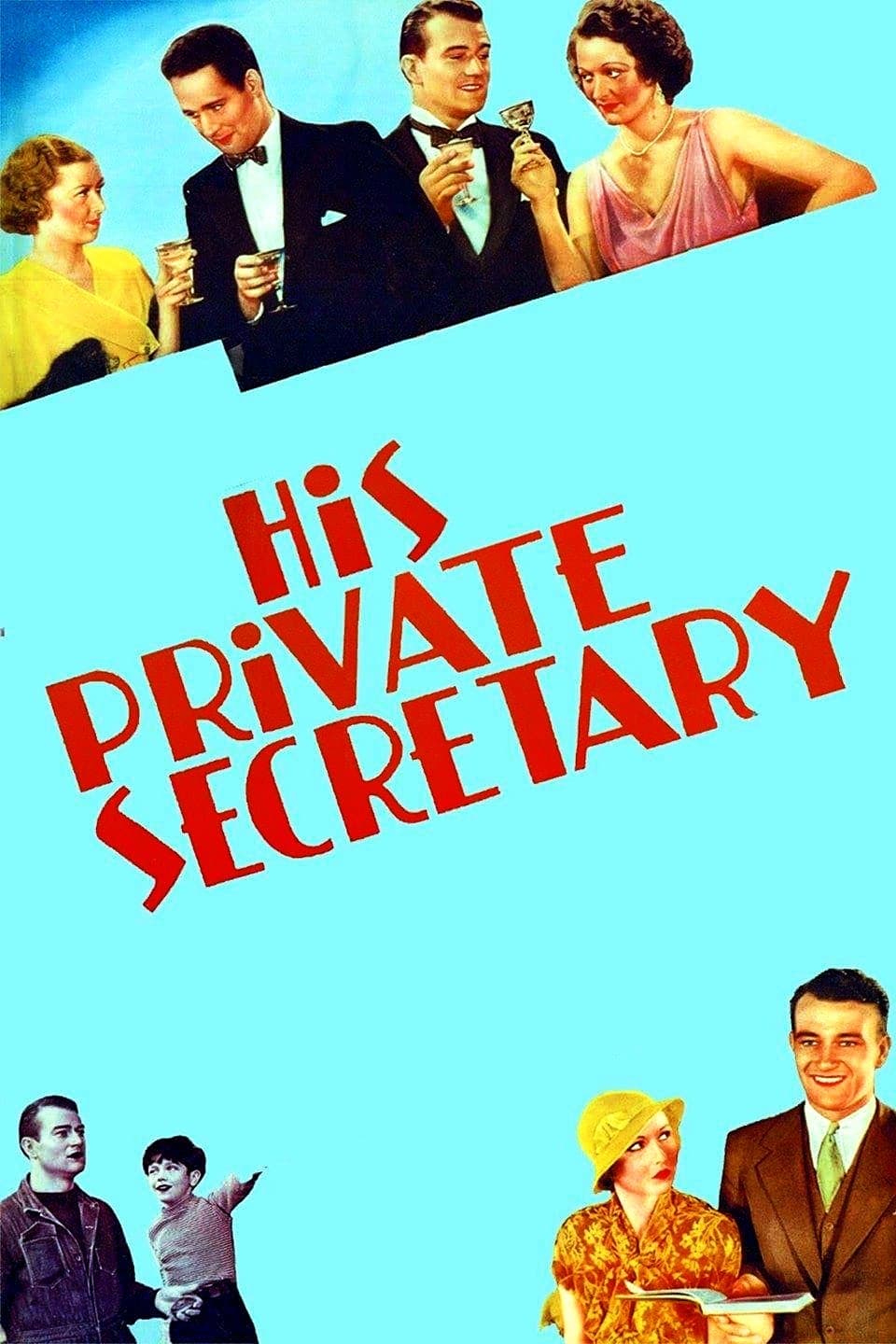 Poster His Private Secretary