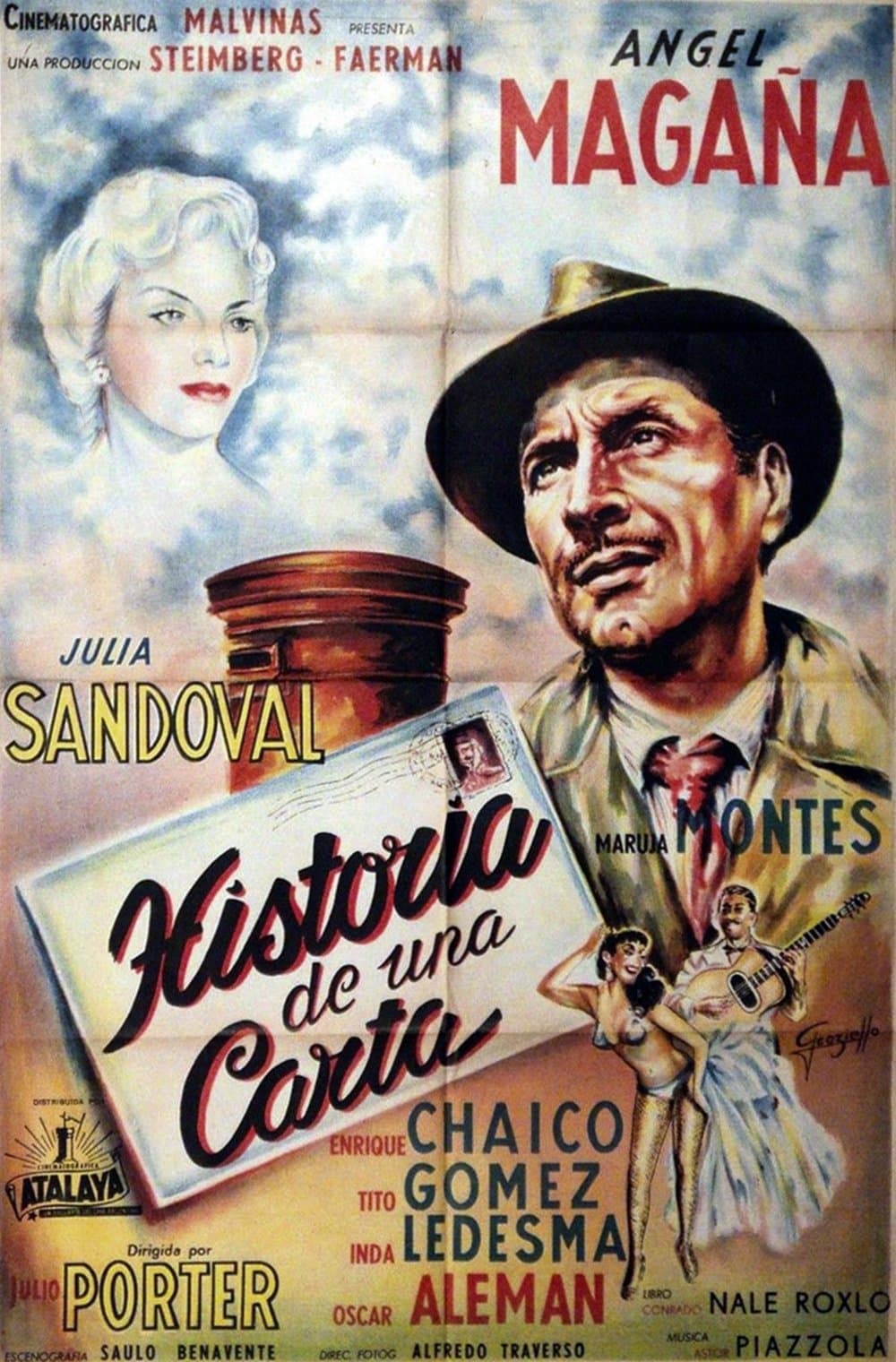 Poster Historia de una carta