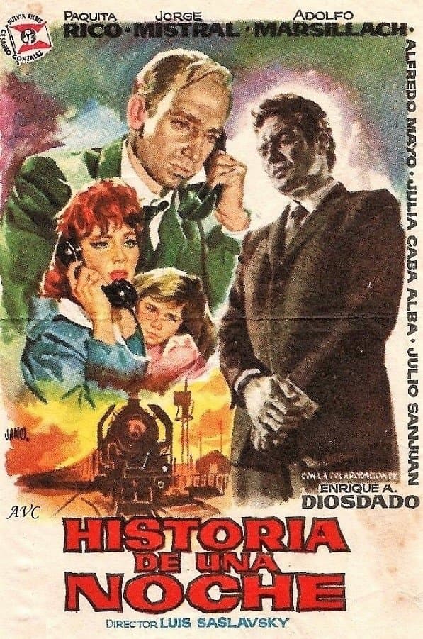 Poster Historia de una noche