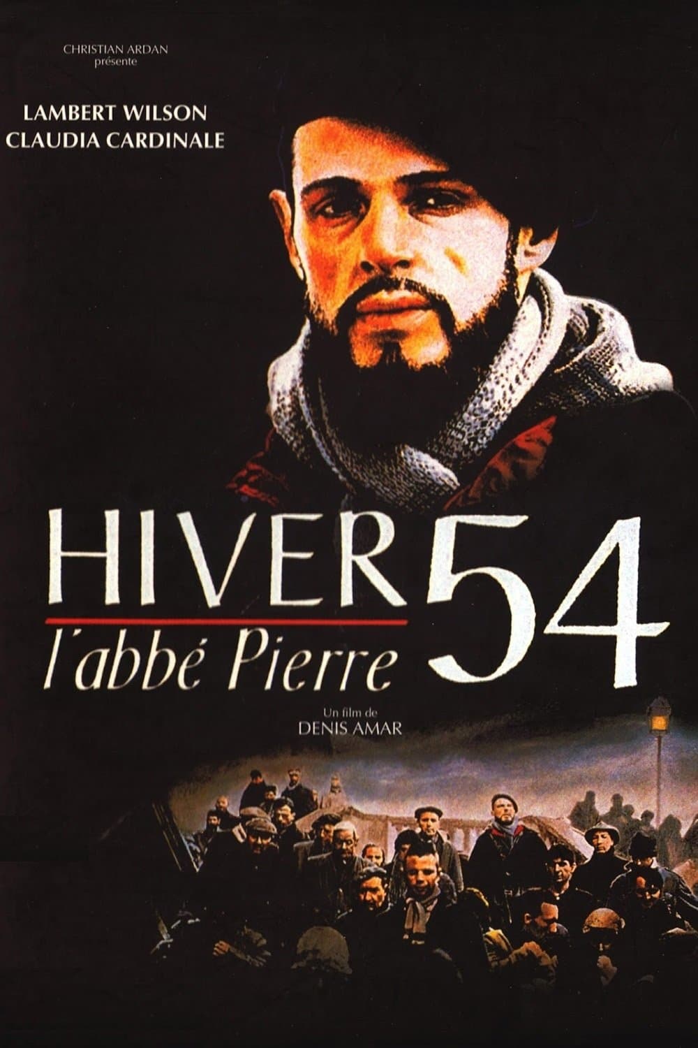 Poster Hiver 54, l'abbé Pierre