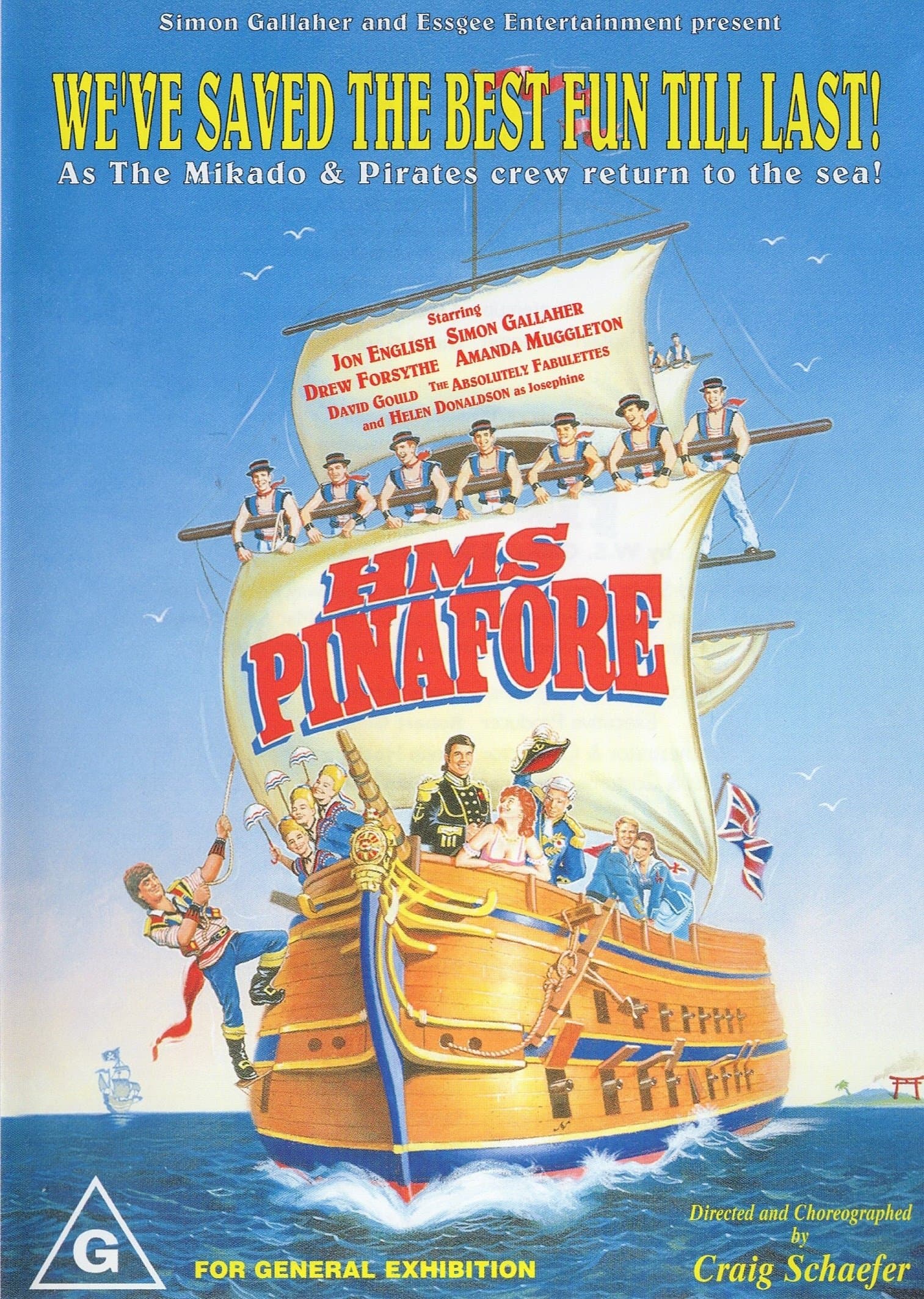 Poster H.M.S. Pinafore