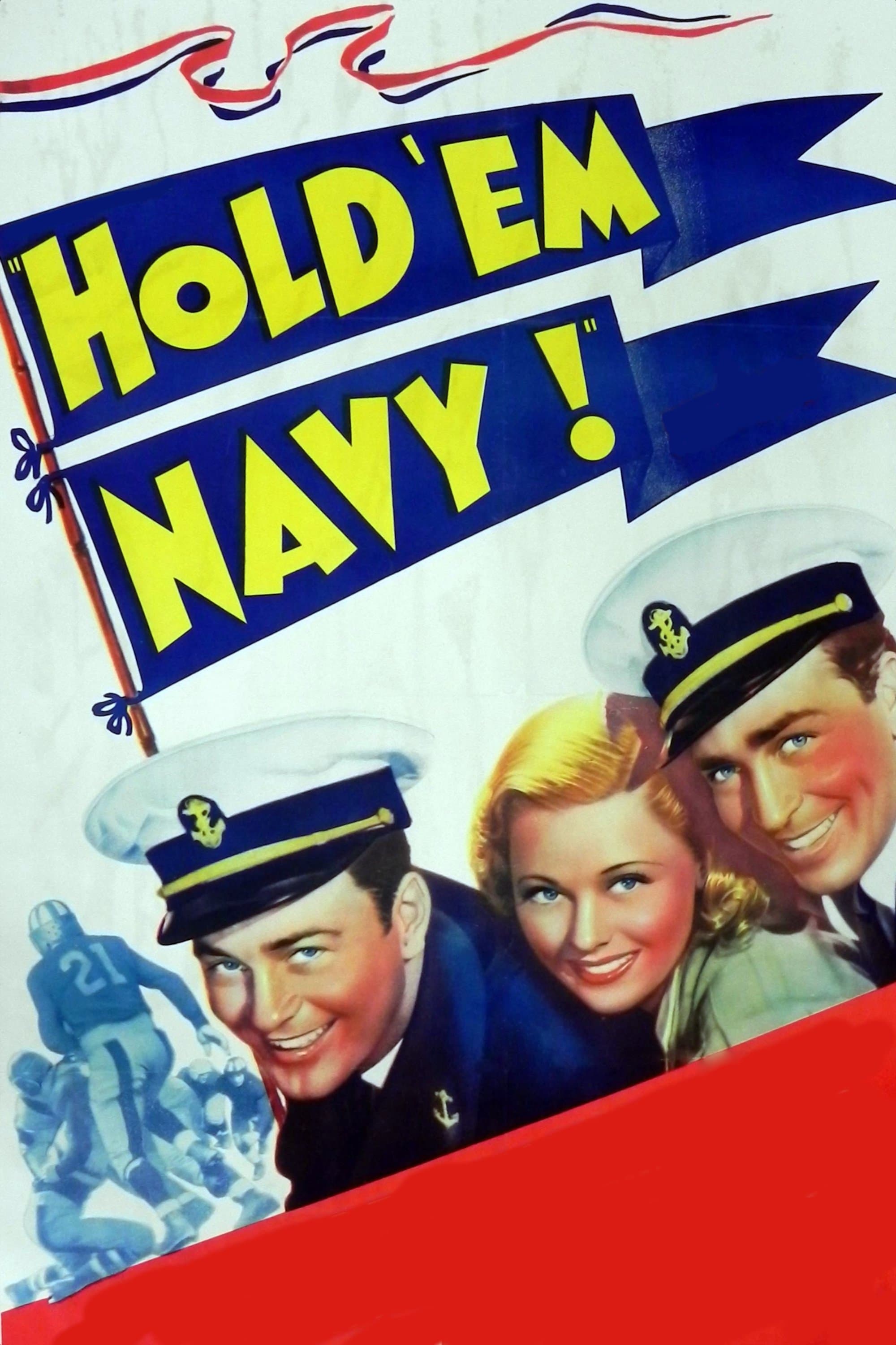 Poster Hold 'Em Navy