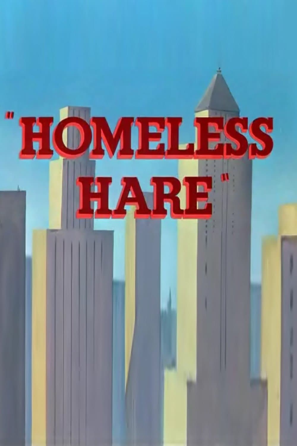 Poster Homeless Hare