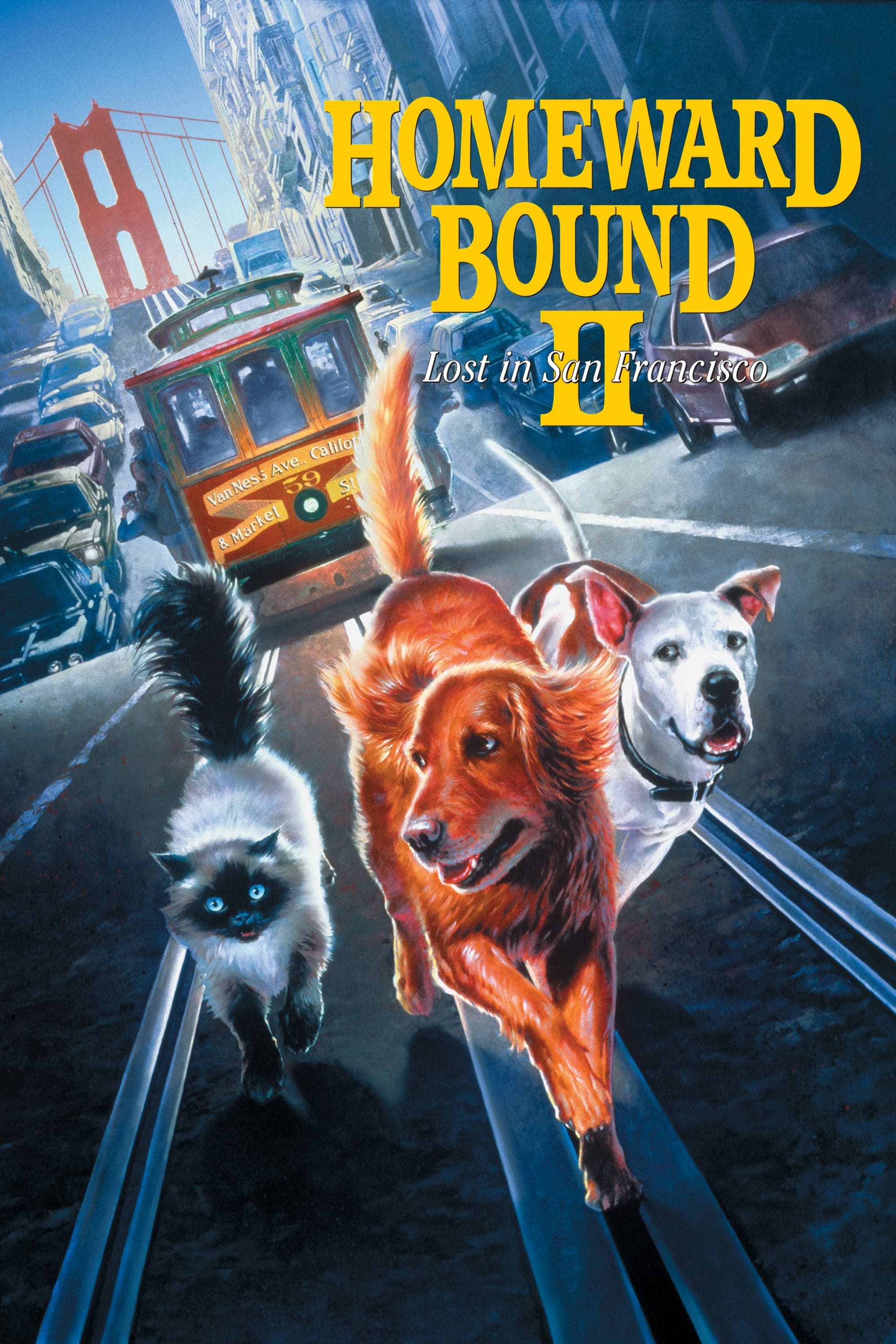 Poster Homeward Bound II: Lost in San Francisco
