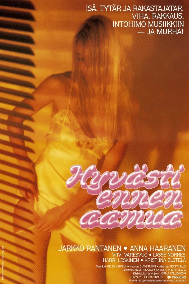 Poster Hyvästi ennen aamua