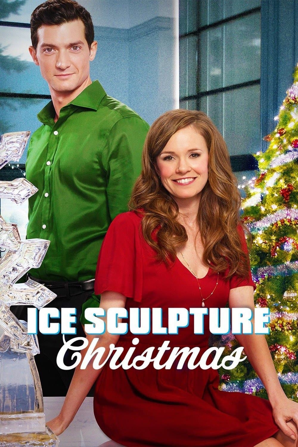 Poster Ice Sculpture Christmas