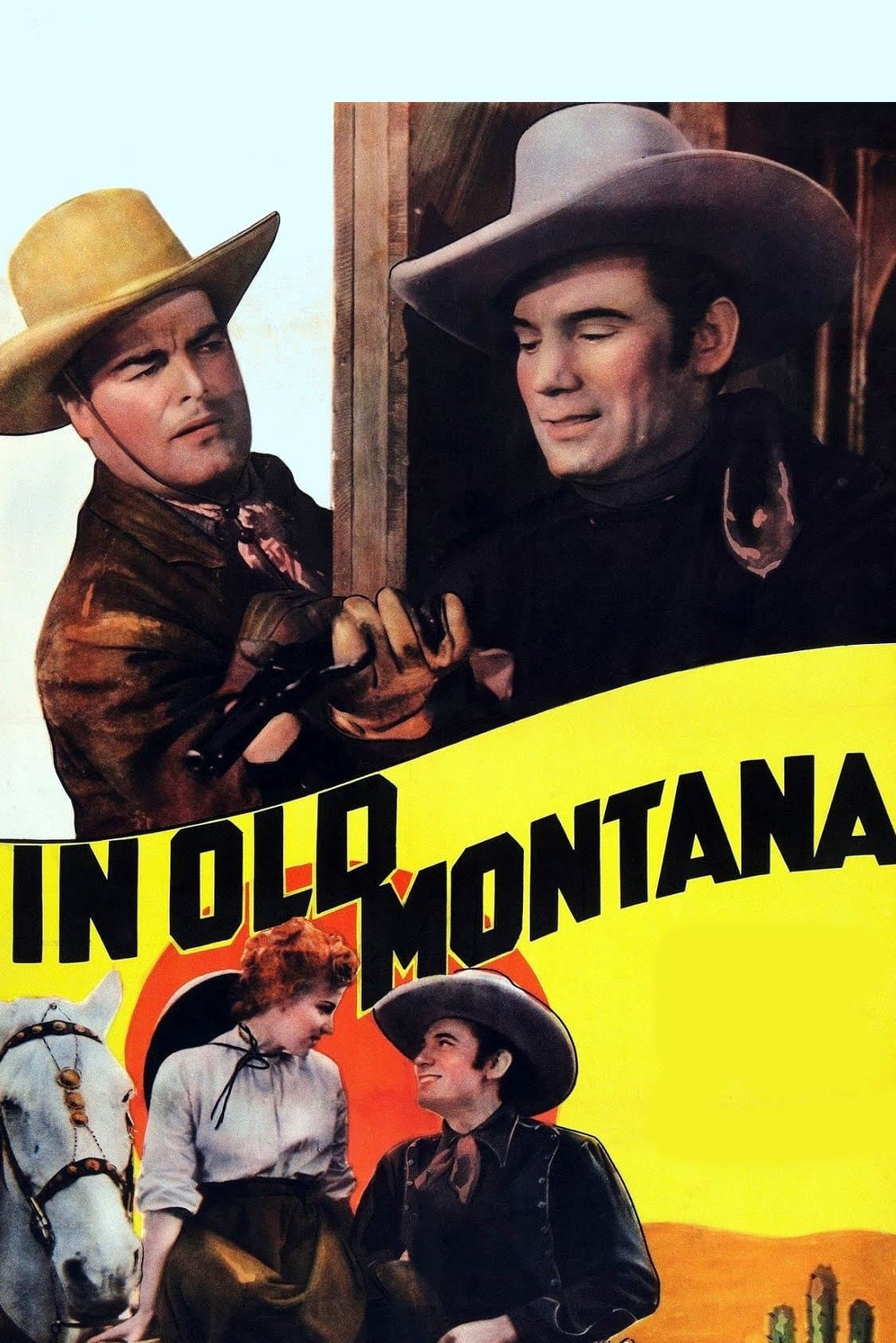Poster In Old Montana