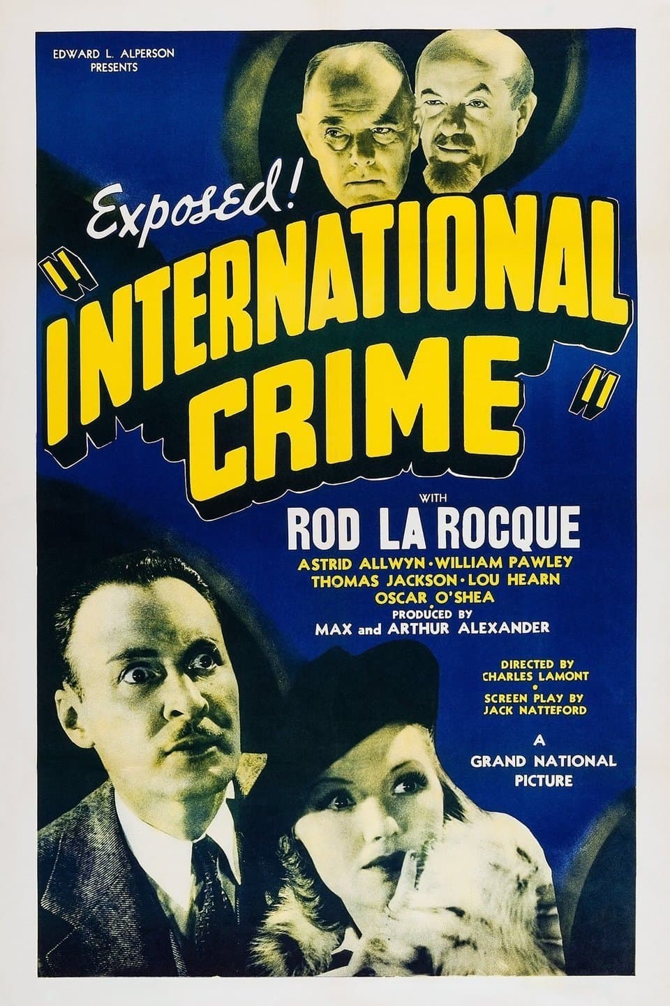 Poster International Crime