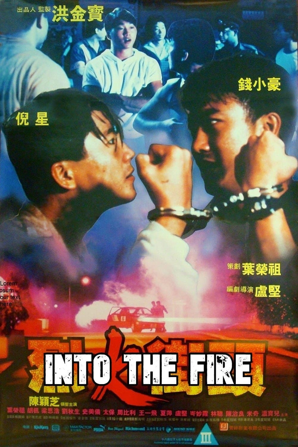 Poster Into the Fire