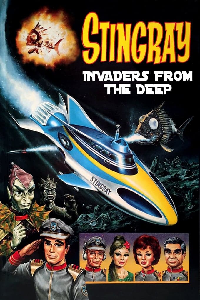 Poster Invaders from the Deep
