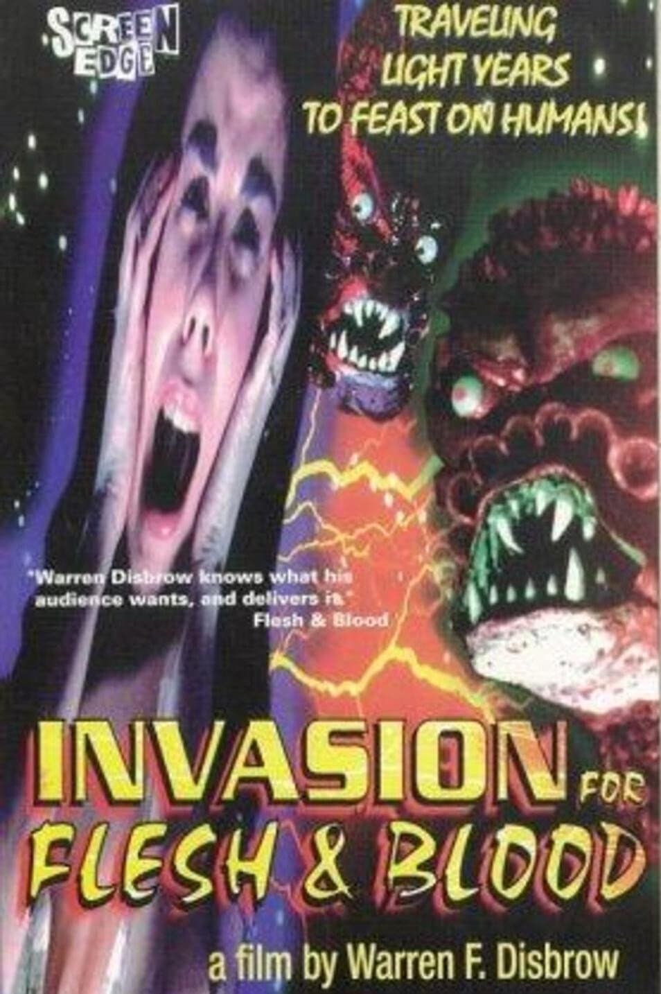 Poster Invasion for Flesh and Blood