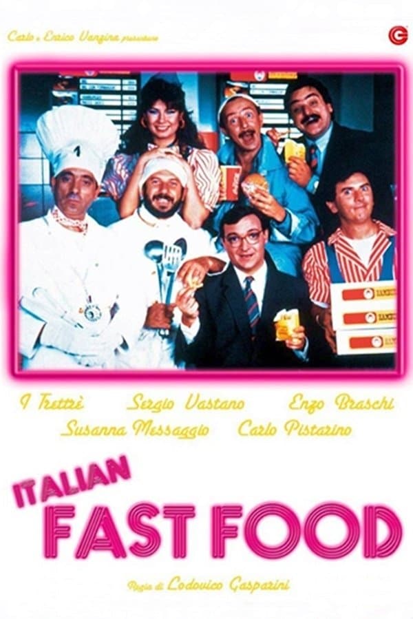 Poster Italian Fast Food