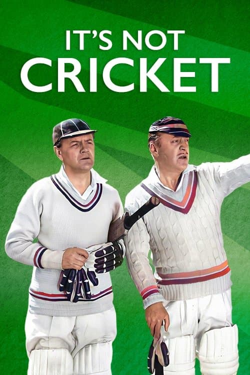 Poster It's Not Cricket