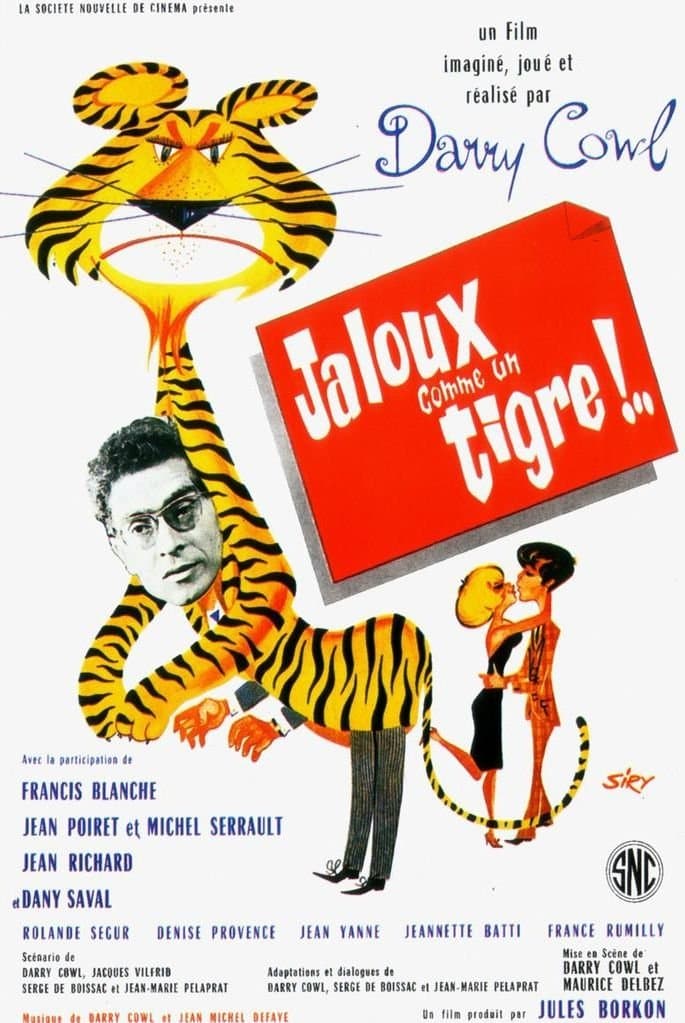 Poster Jaloux comme un tigre