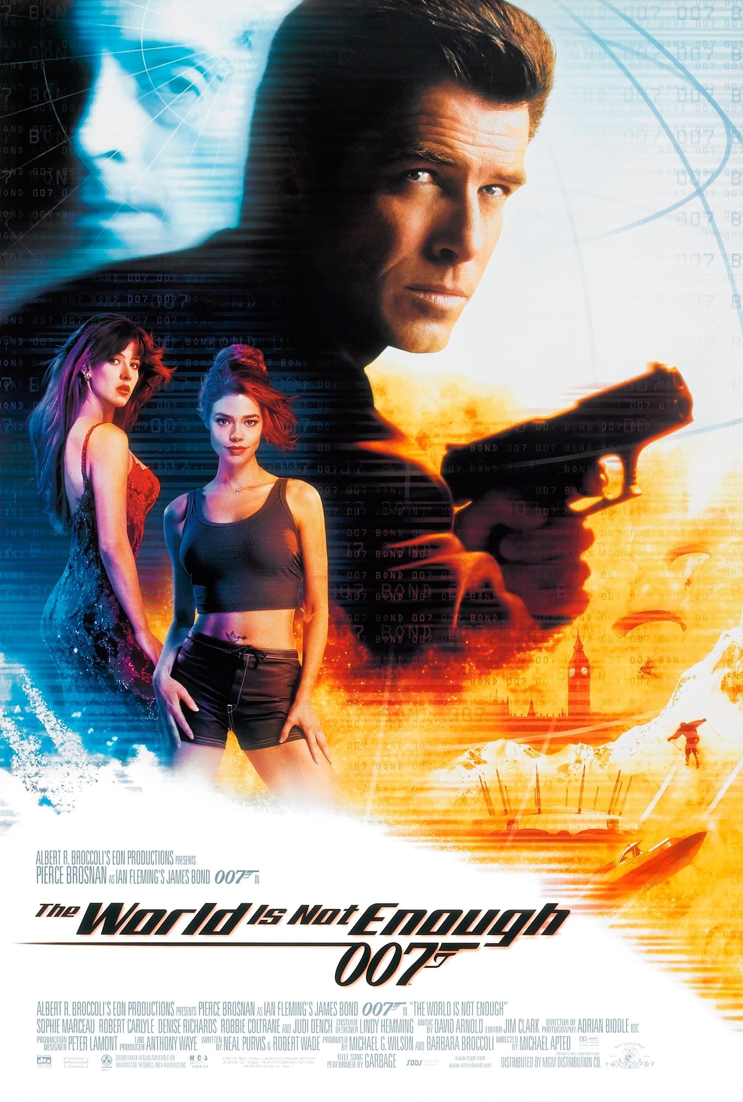 Poster James Bond Down River