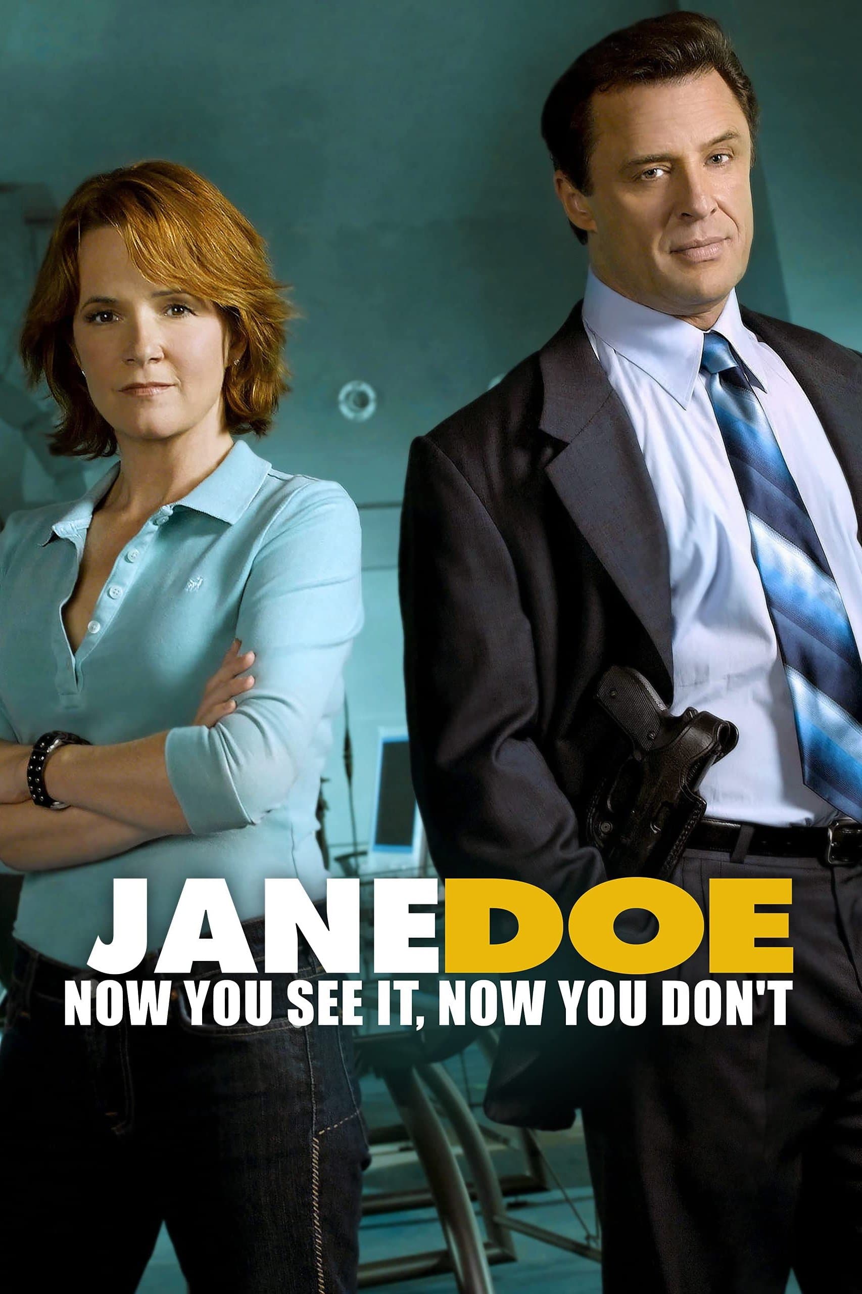 Poster Jane Doe: Now You See It, Now You Don't