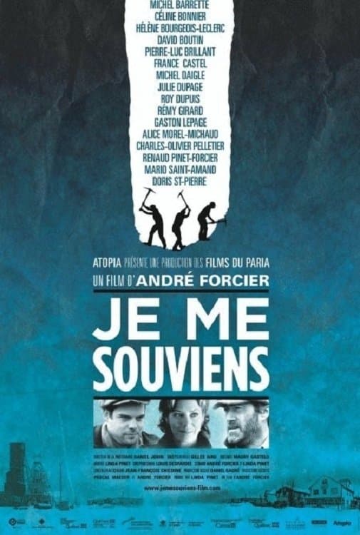 Poster Je me souviens