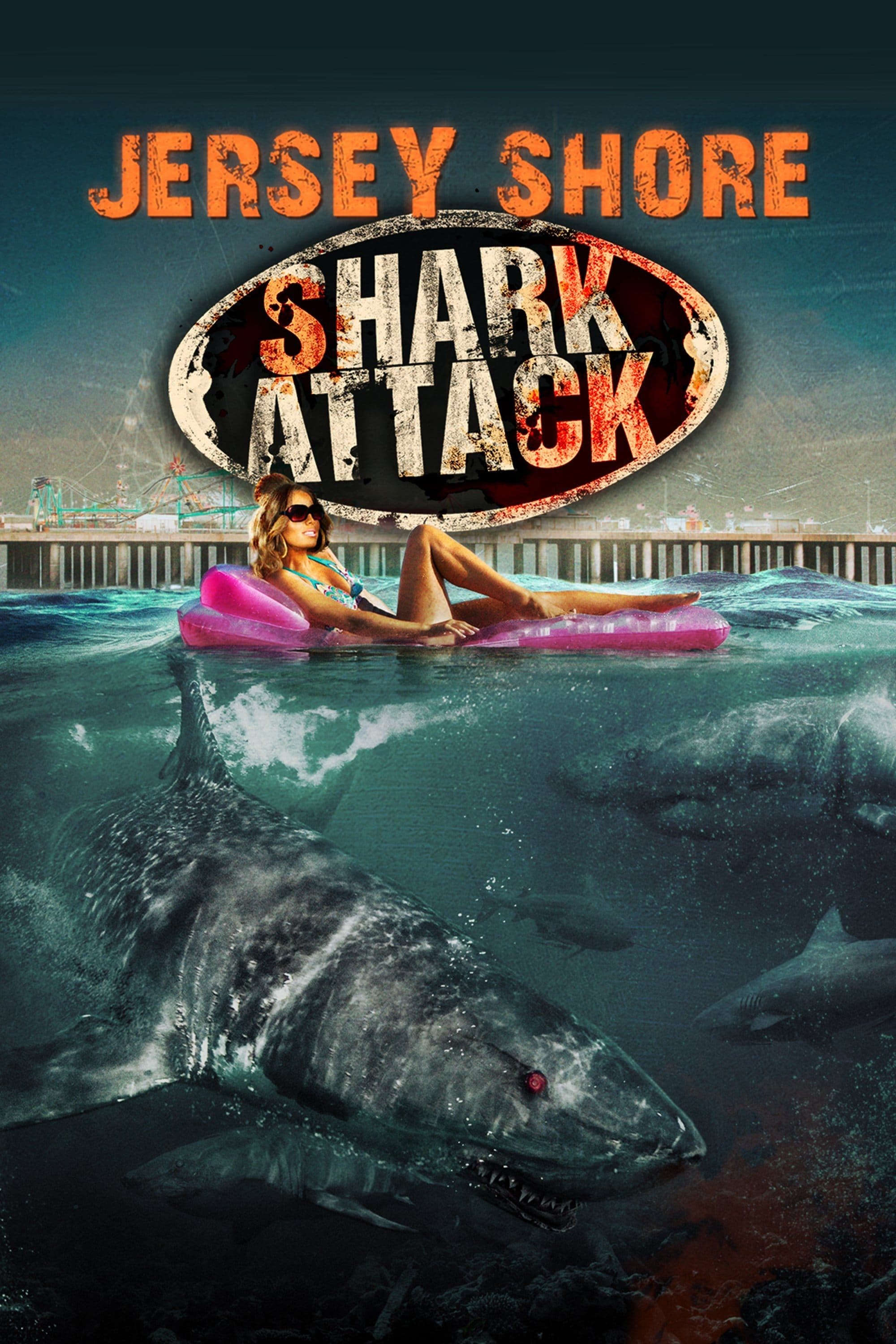Poster Jersey Shore Shark Attack