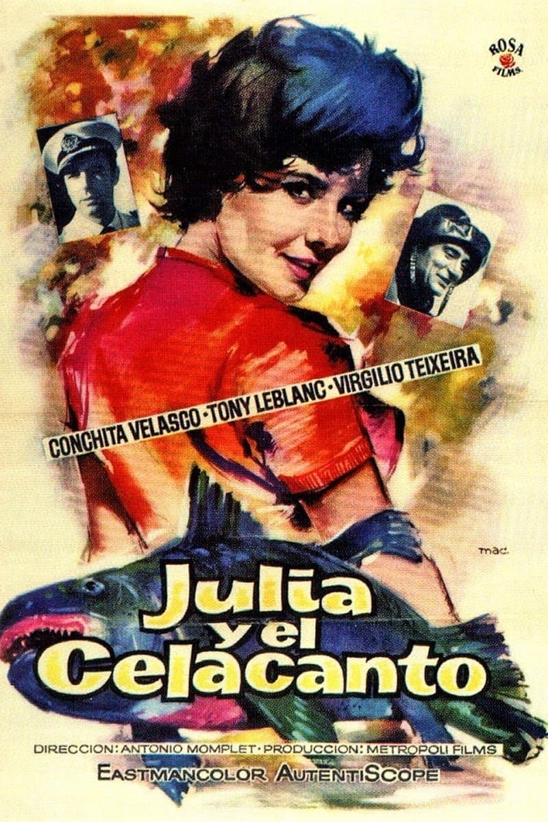 Poster Julia y el celacanto