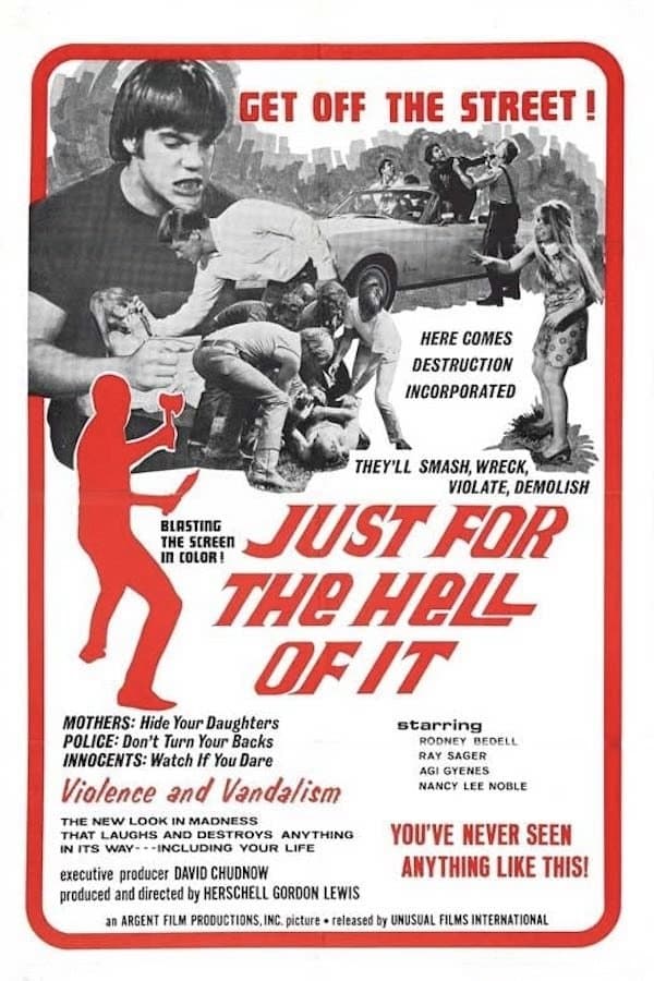 Poster Just for the Hell of It