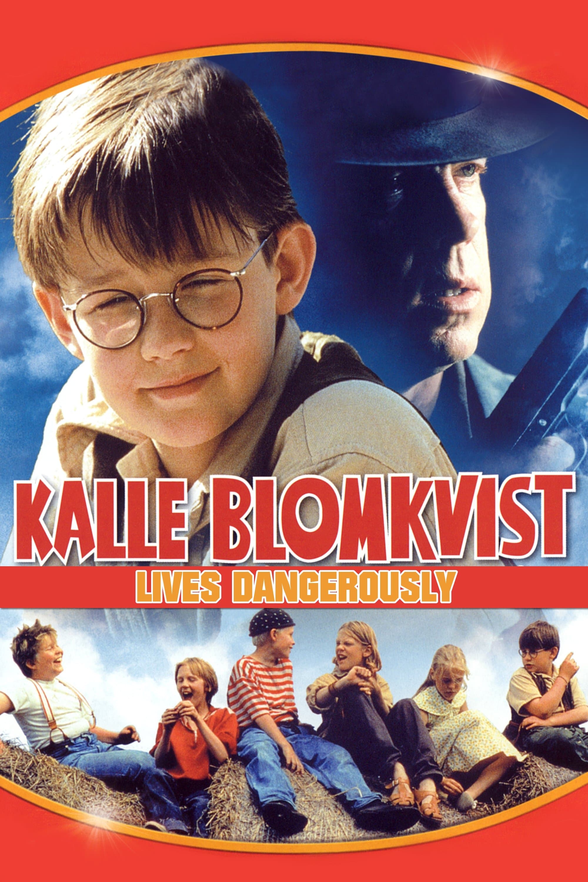 Poster Kalle Blomkvist Lives Dangerously