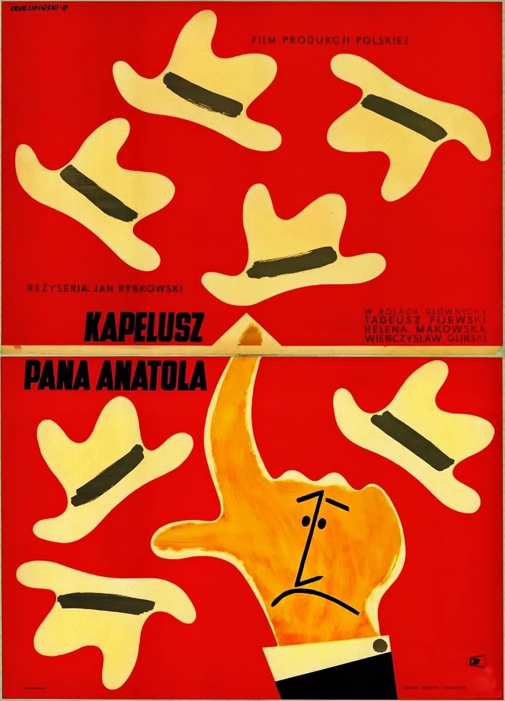 Poster Kapelusz pana Anatola