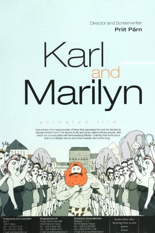 Poster Karl and Marilyn