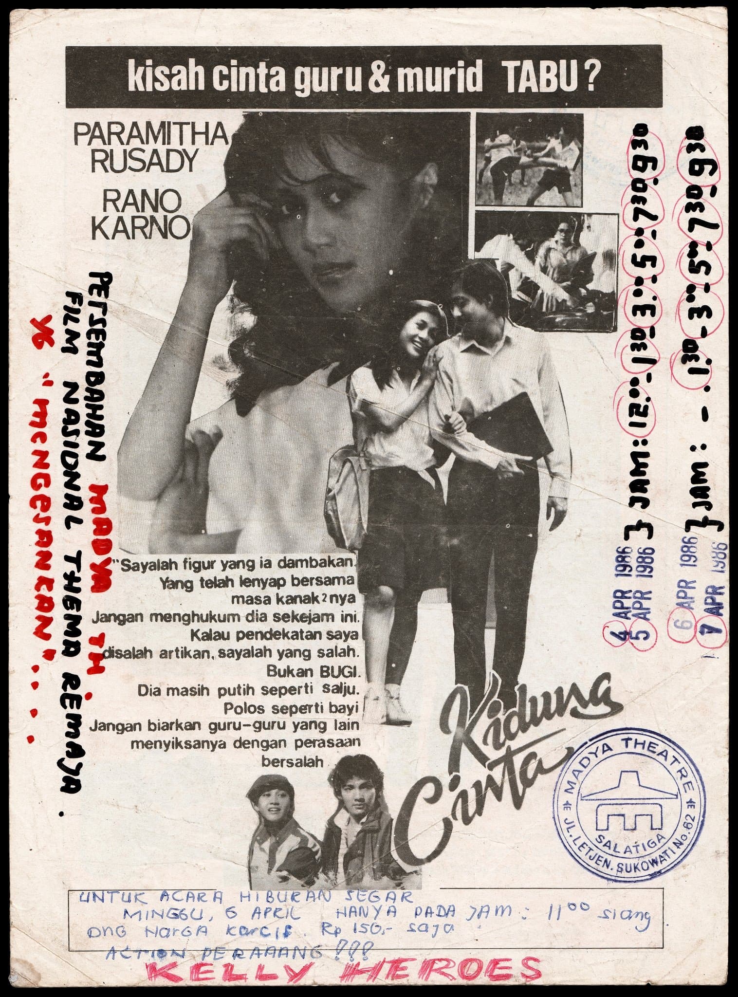 Poster Kidung Cinta