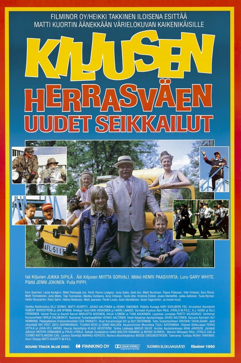 Poster Kiljusen herrasväen uudet seikkailut