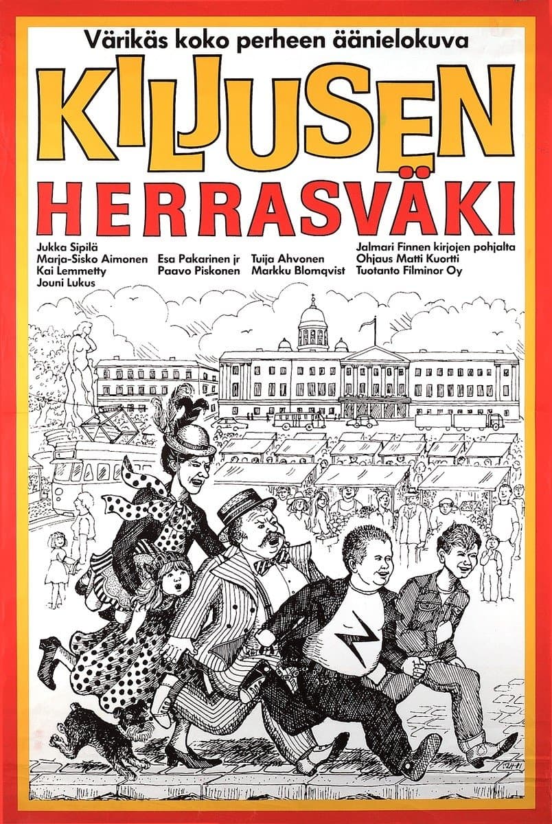 Poster Kiljusen herrasväki