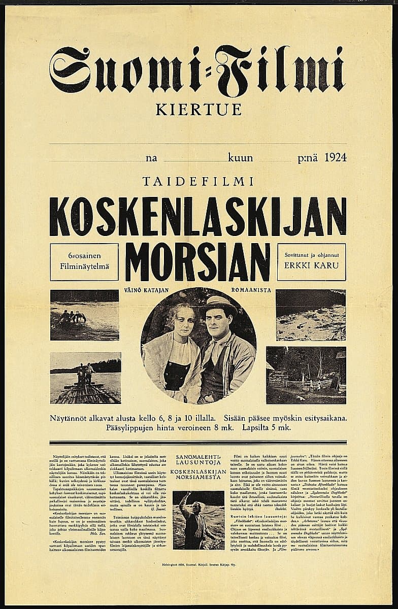 Poster Koskenlaskijan morsian