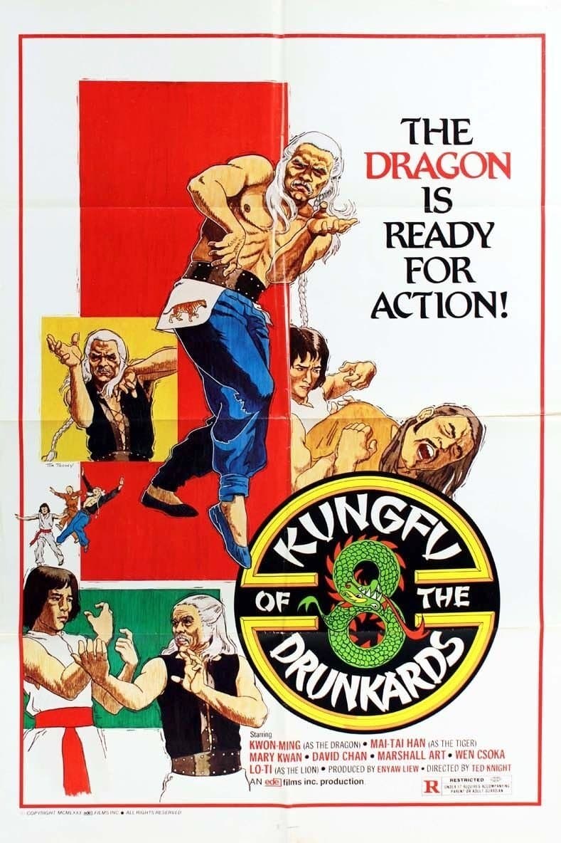 Poster Kung Fu of 8 Drunkards