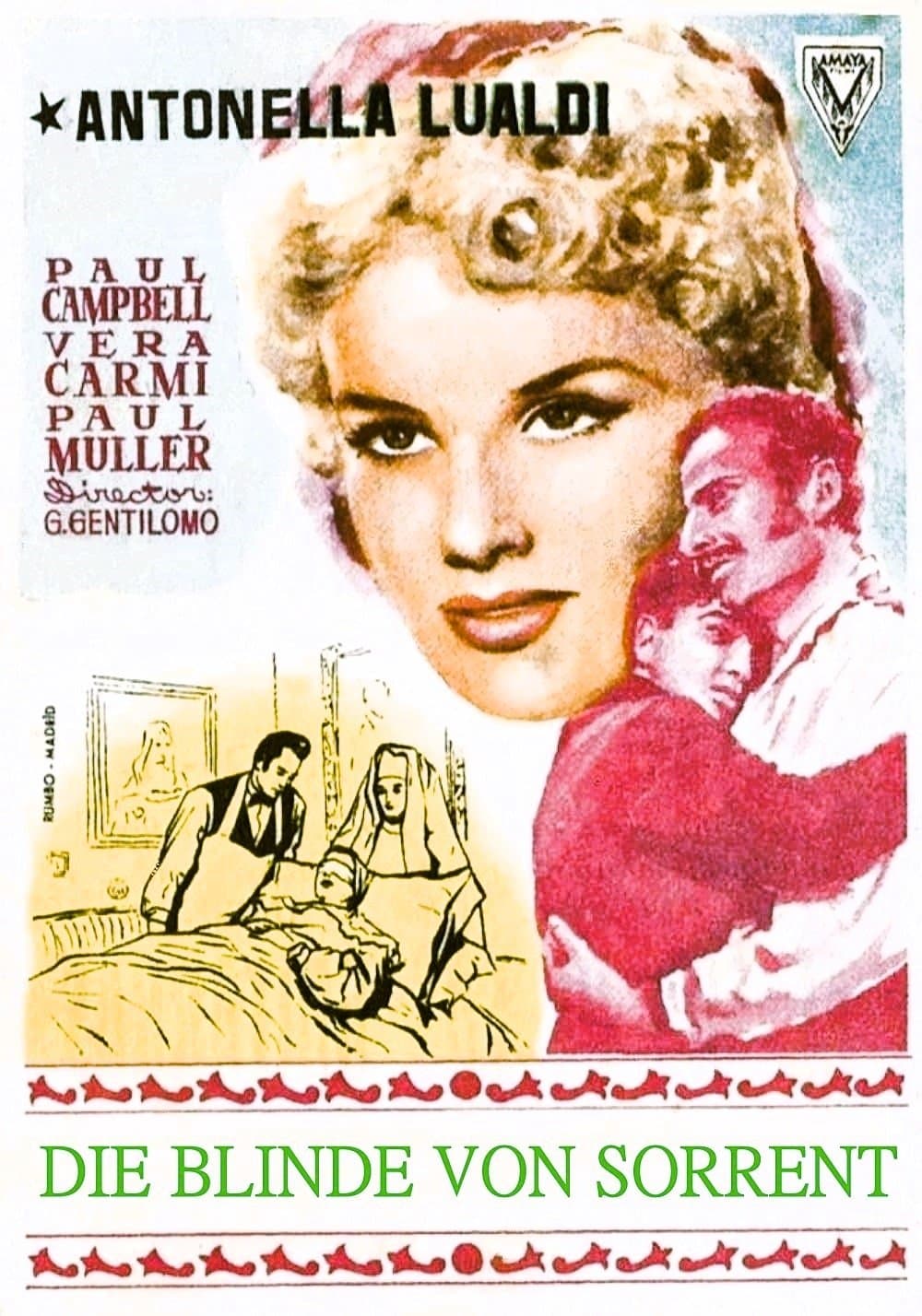 Poster La cieca di Sorrento