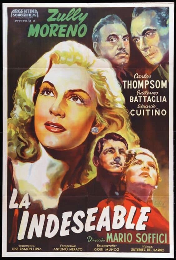 Poster La indeseable