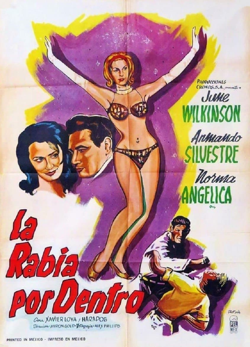 Poster La rabia por dentro