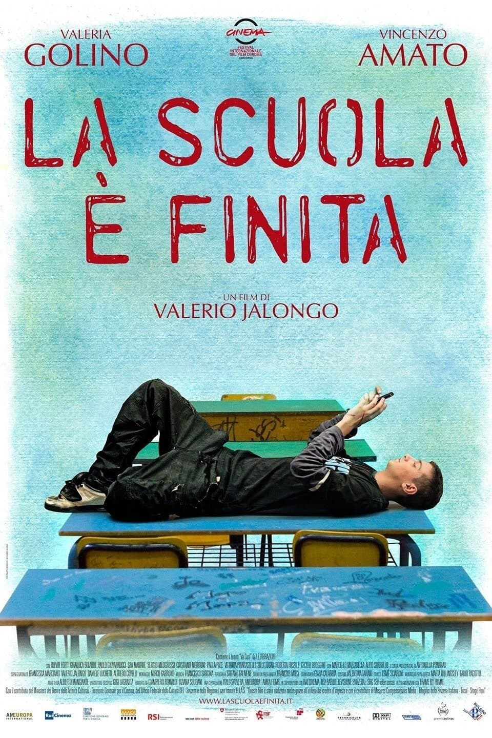 Poster La scuola è finita