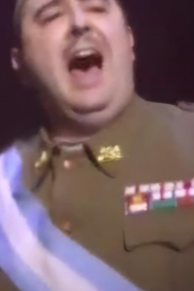 Poster La tragedia de Franco