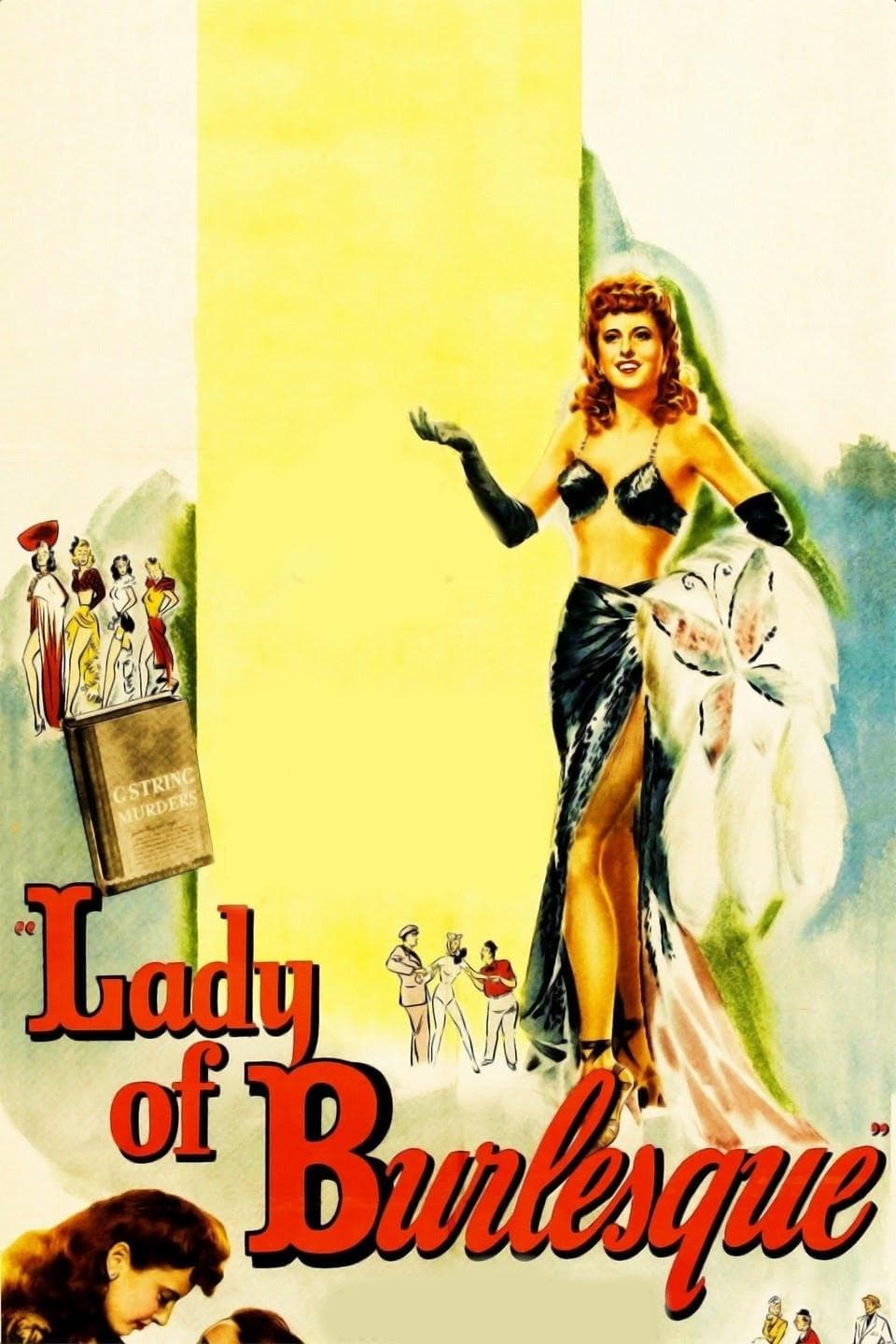 Poster Lady of Burlesque