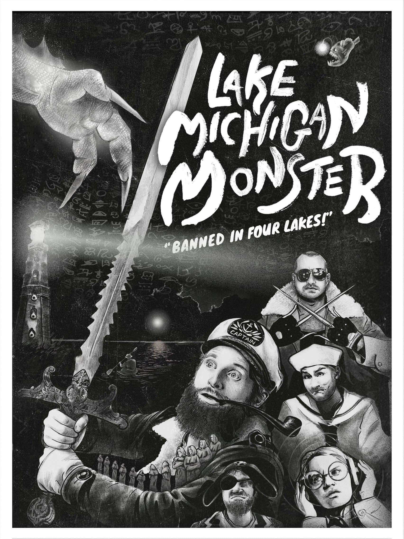 Poster Lake Michigan Monster