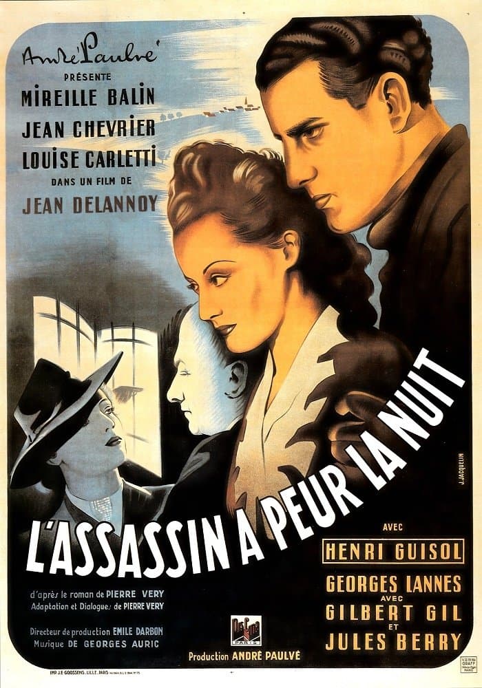 Poster L'assassin a peur la nuit